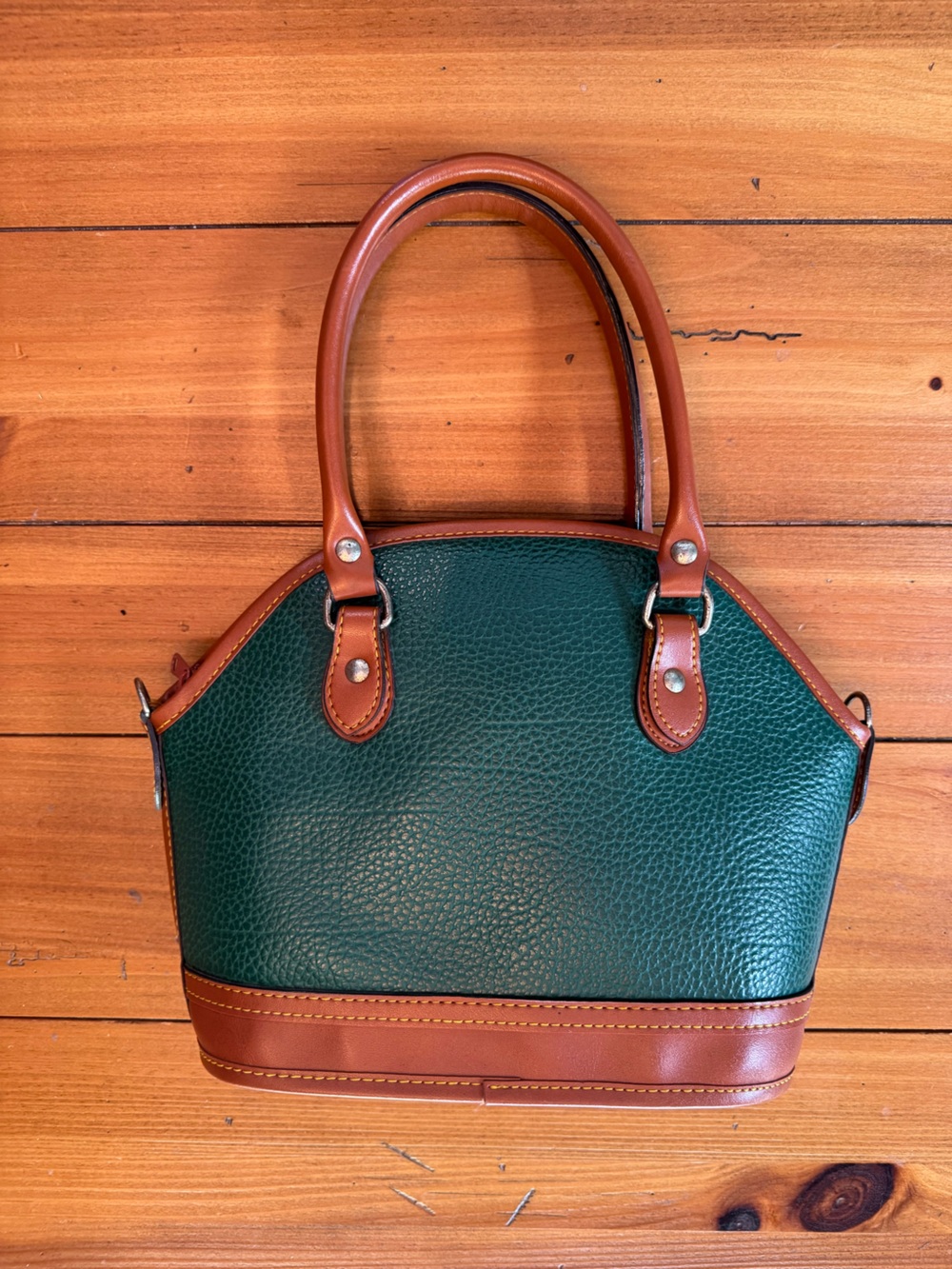 RARE Vintage 80’s/90’s Dooney & Bourke AWL Satchel in Perfect Condition - Picture 4 of 7